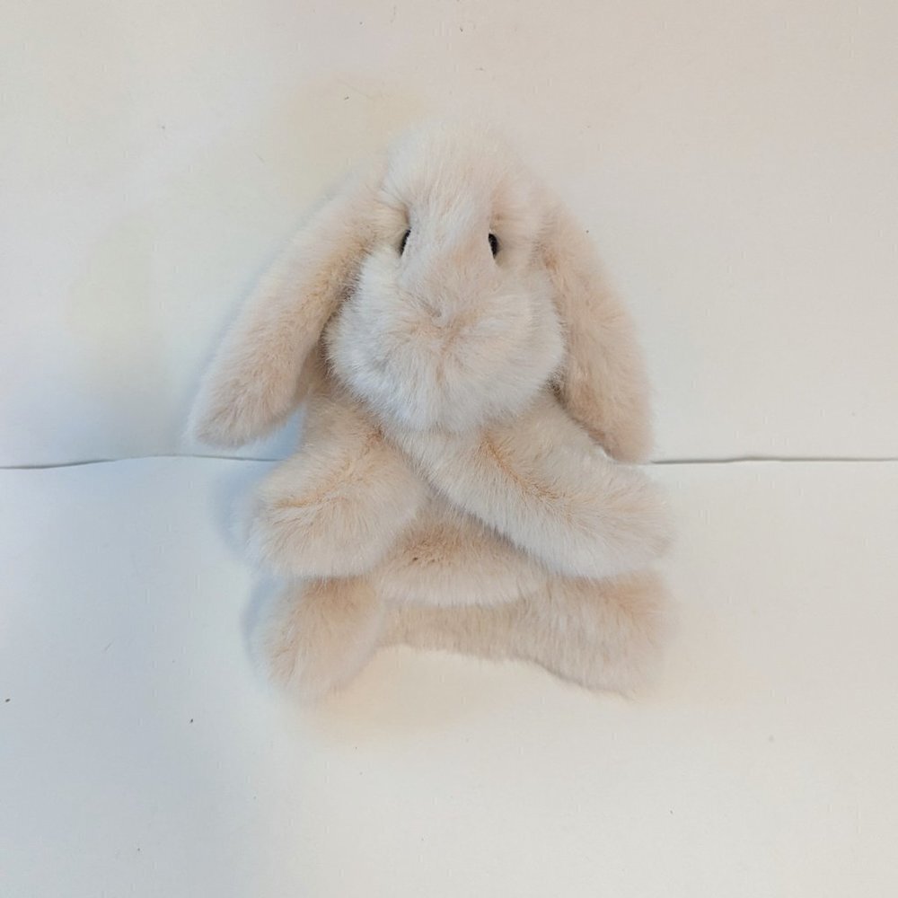 Easter Bunny Rabbit Hand‎ Puppet Toy Plush Stuffed Animal Spring Holiday - Picture 4 of 6